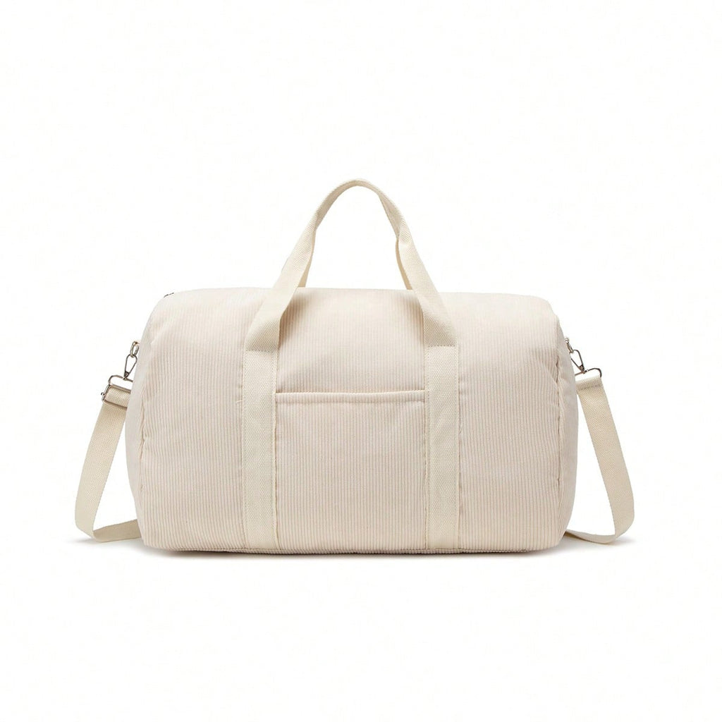 Embroidered Travel Bag Large Capacity Luggage Bag Lightweight Carry-on Handheld Shoulder Bag Boston Bag