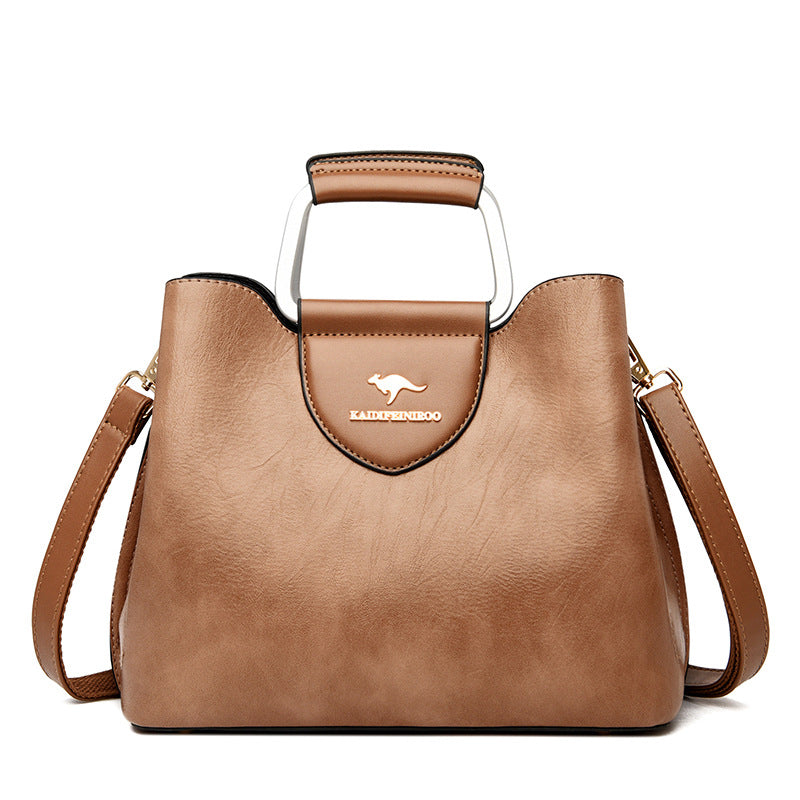Cross shoulder bag women's handbag women's bucket bag