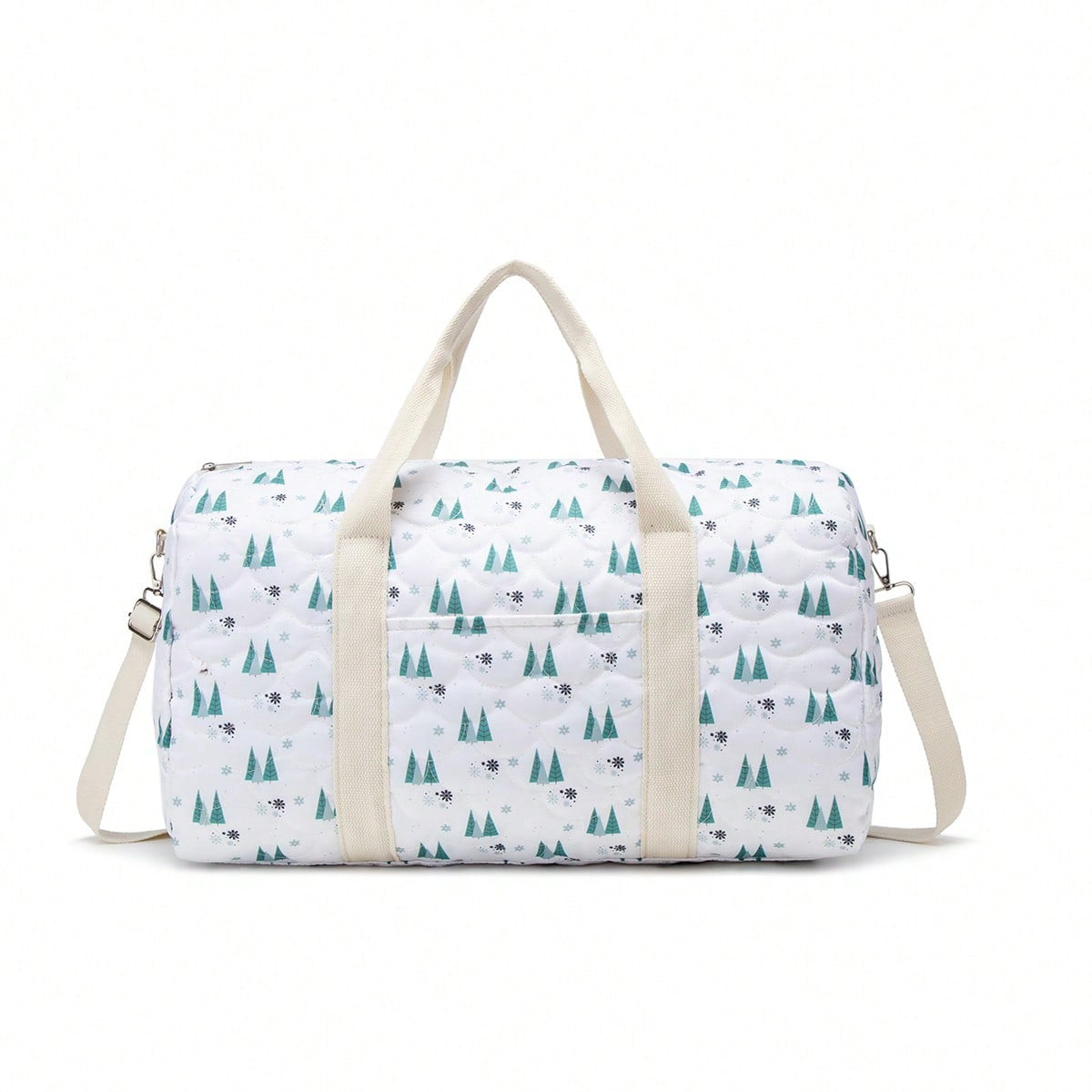 Embroidered Travel Bag Large Capacity Luggage Bag Lightweight Carry-on Handheld Shoulder Bag Boston Bag