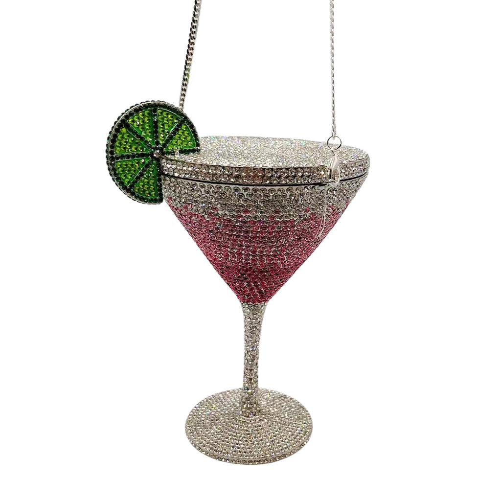 Cocktail Tall Cup Diamond studded Banquet Bag Handheld Women's Bag New
