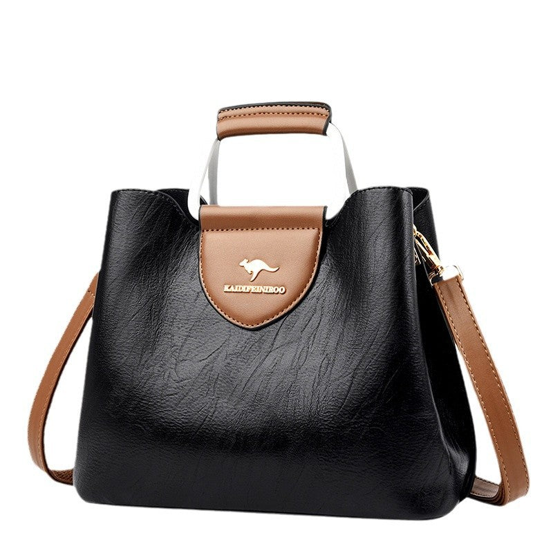 Cross shoulder bag women's handbag women's bucket bag