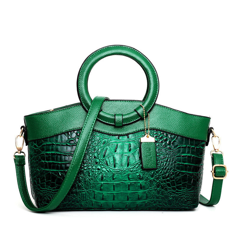 Ladies' handbag European and American style fashion ring single shoulder diagonal cross bag